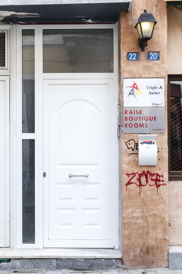 Ferienwohnung Triple A - Graffiti Homage In Psirri Square - Free Parking! Athen Exterior foto